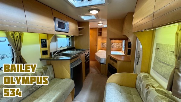 Bailey Olympus 534 - прицеп-дом с самой популярной планировкой