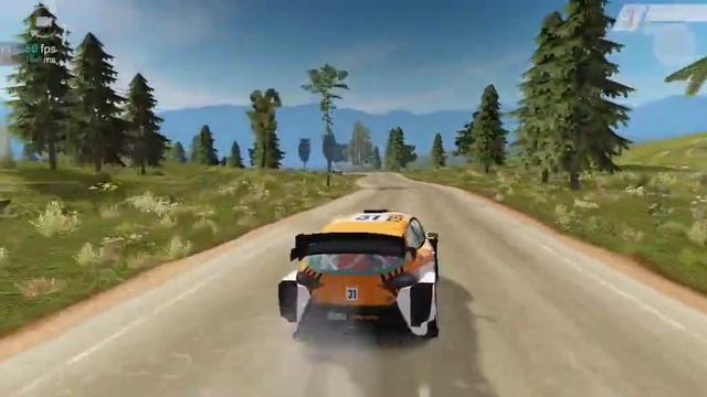 20 км асфальта. CarX Rally. Видео Егора Сатчихина.