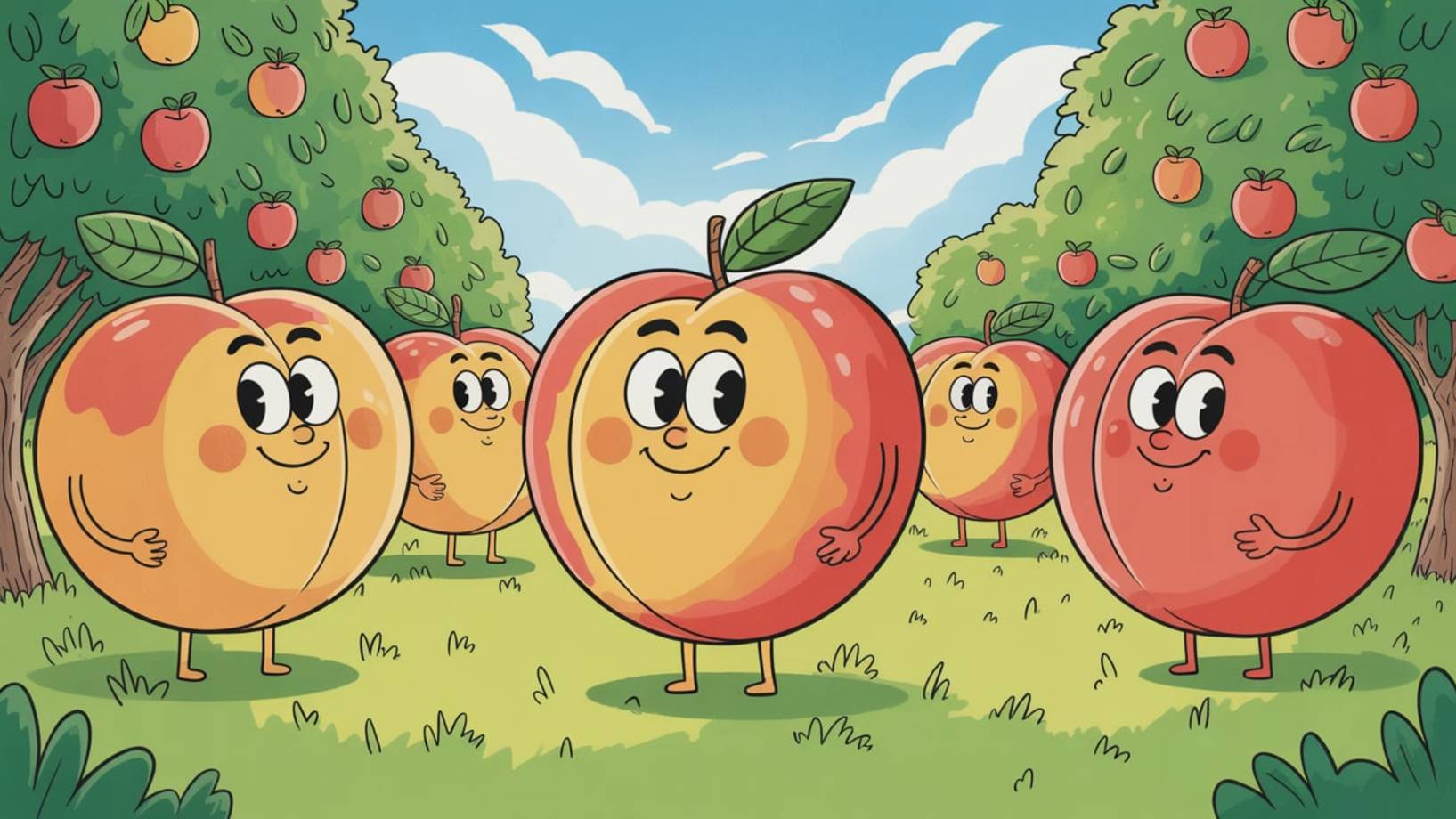 Компот из персиков и слив