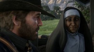 Red Dead Redemption 2. Я просто боюсь... Артур и сестра Кальдерон