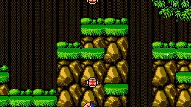 Contra (Dendy) Уровень 1 (Pacific)