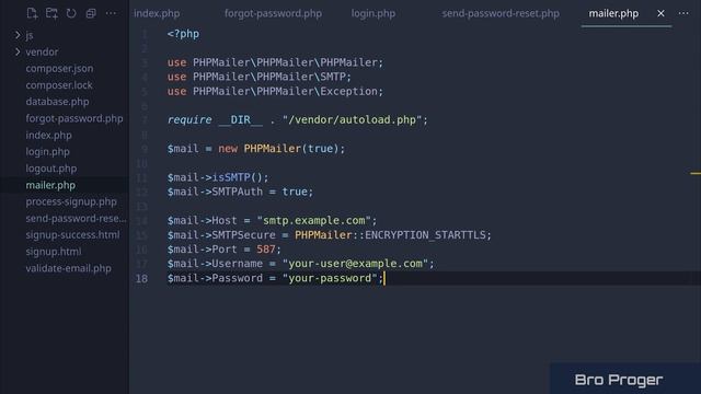 👨💻 Сбросить пароль с помощью PHP + MySQL | Bro Proger смотреть онлайн