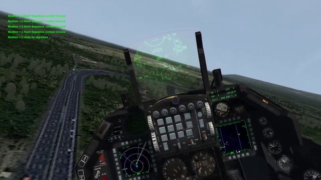 Первый вылет онлайн в BMS ( И первый на Ф16) смотреть онлайн