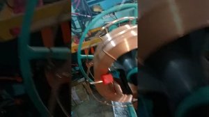 Устройство для перемотки сварочной проволоки.