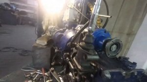 Самодельная кулиса для КПП Москвич-412 на минитрактор.