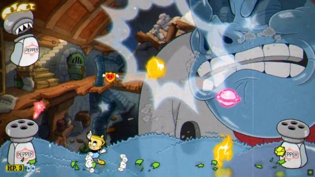 Cuphead – Шеф-Повар Солонкин в Эпизоде "Блюдо Умереть Не В смотреть онлайн