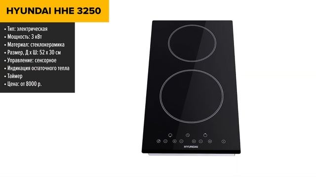 ТОП—7. Лучшие варочные панели на 2 конфорки [индукцион? смотреть онлайн