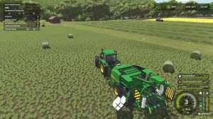 Farming Simulator 25. Фермерские будни .Тюкование травы и сено #1