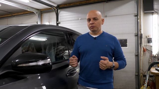 Mercedes GLE W167: установили обогрев руля, вебасто и автозапу