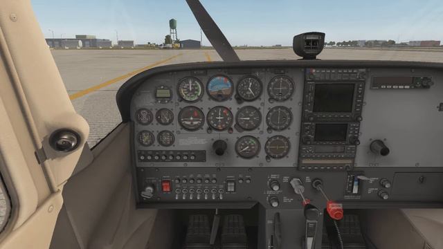 Запуск Цессны 172 в X-Plane 11 смотреть онлайн