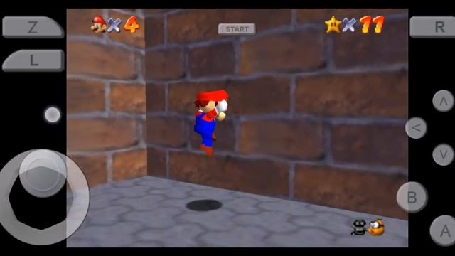 Капхед играет в Super Mario 64 |Super Mario 64 | эмулятор S64 Plus FZ смотреть онлайн