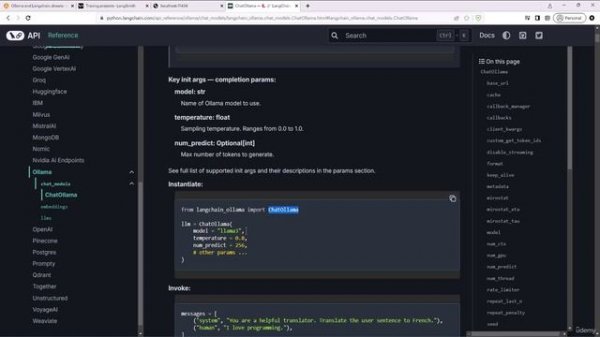 19 - Calling Your First Langchain Ollama API