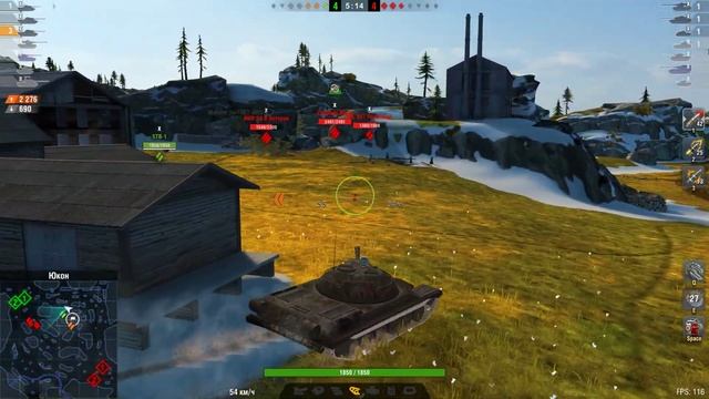 Играем Взводом на Т-22 ср | TANKS BLITZ смотреть онлайн
