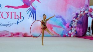 Полёт красоты. Программа с обручем по художественной гимнастике