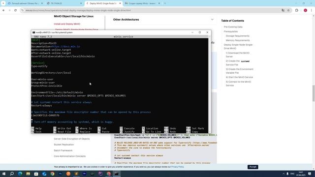 7. Minio, Часть 1. Установка и настройка. Ubuntu minio смотреть онлайн