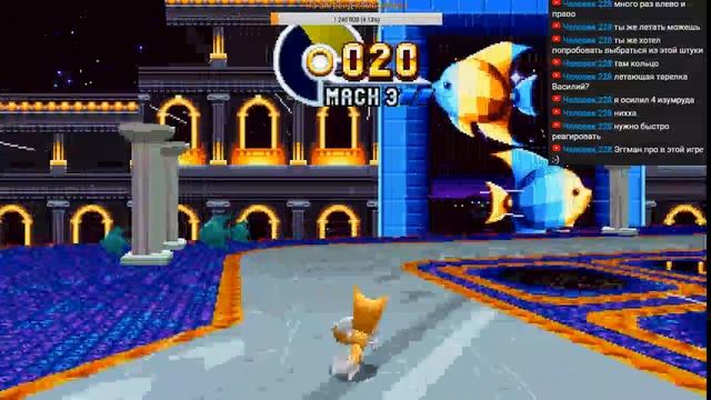Sonic Mania (2017) PC. Прохождение за Tails [#1]