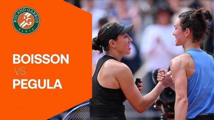 02.06.2025. Луа Буассон - Джессика Пегула. Roland Garros. Loïs Boisson - Jessica Pegula смотреть онлайн