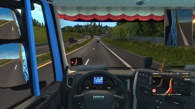 Euro Truck Simulator 2 Соло покатушки на картах Promods и RusMap смотреть онлайн