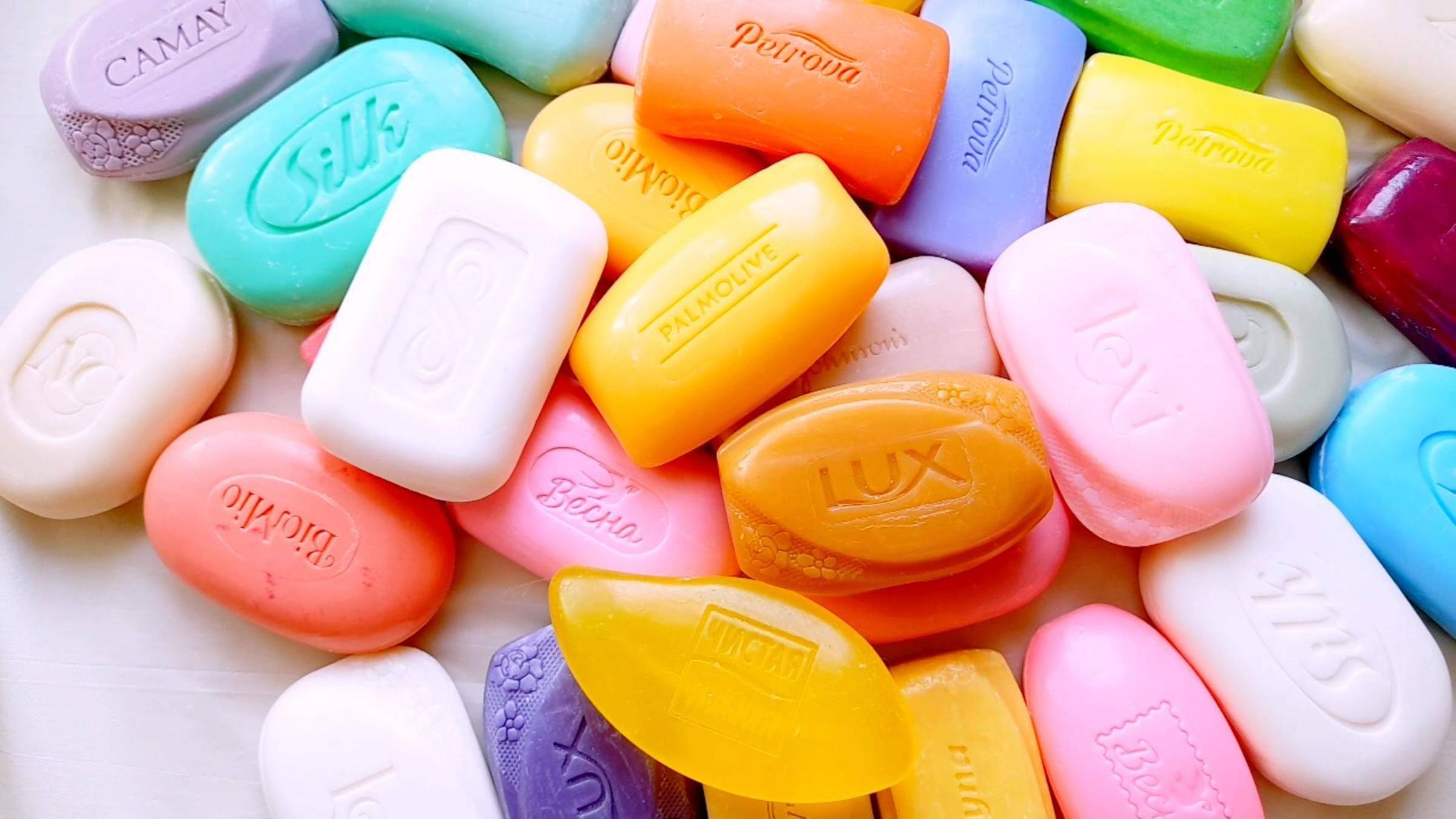 АСМР  расслабляющее видео без слов. Шуршание оберток, распаковка мыла.