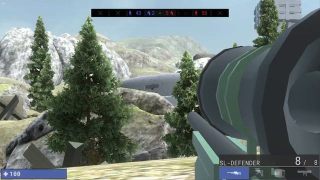 Ravenfield.  Бесконечная игра. Я снайпер. #Ravenfield