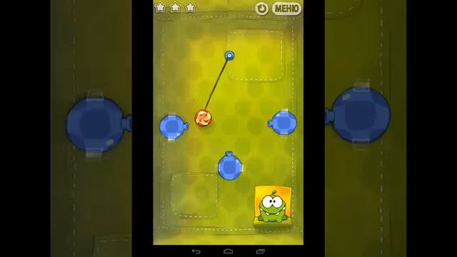 Играю в Cut The Rope. #1