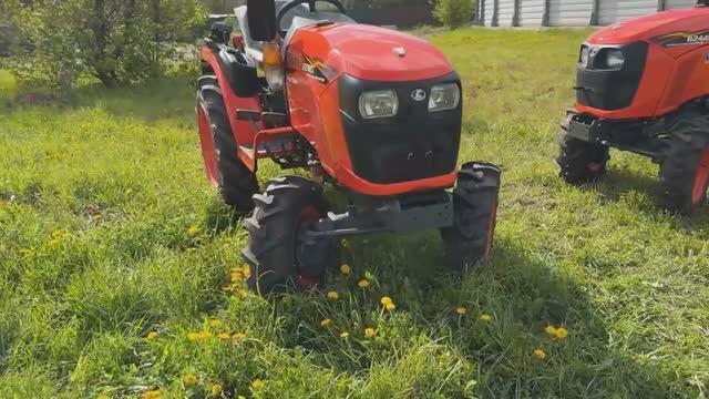 Мини-трактор Kubota MADE IN JAPAN для любых задач смотреть онлайн