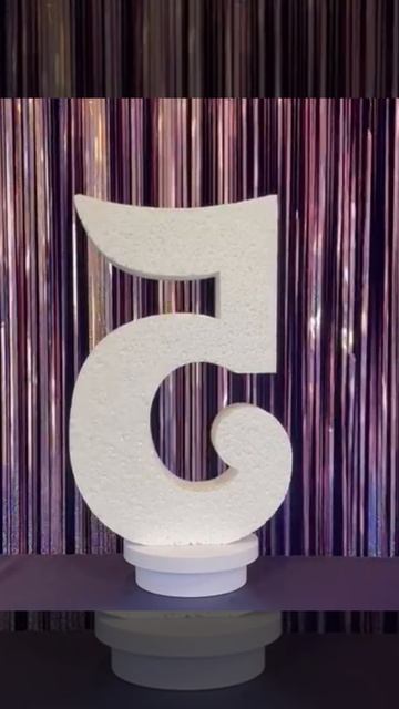 Цифра 5 на день рождения из пенопласта смотреть онлайн