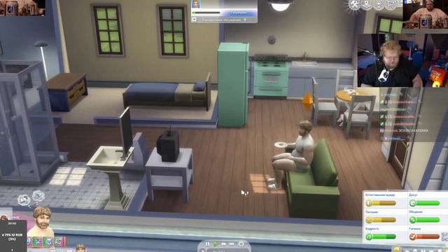 Т2Х2 ИГРАЕТ В СИМС 4 смотреть онлайн