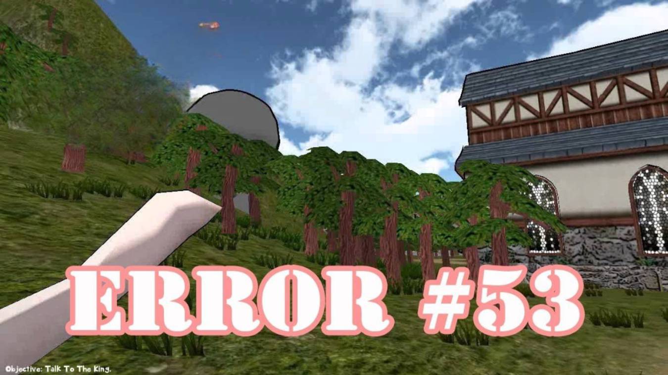 ERROR #53 Прохождение ► Мультяшный хоррор? Вы шутите?! ► ИНДИ-ХОРРОР