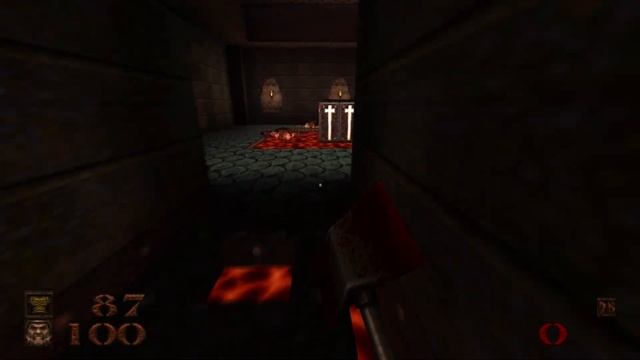 [Q] Вслепую в Quake, э.13 ПРЕОДОЛЕНИЕ, THE VAULTS OF ZIN смотреть онлайн
