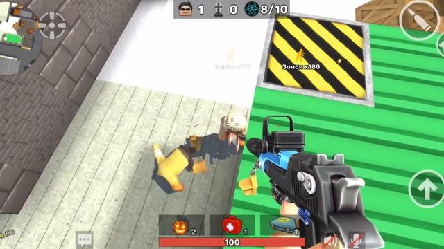 Режим «Выживание». Карта «Север». Игра «КУБУМ 3D: FPS стр? смотреть онлайн