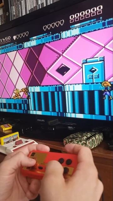 Как запихать девок в стену в Battletoads And DD #shorts #dendy #денди #sega #8bit #игры #retro #nes