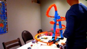 HOT WHEELS Sky crash tower | Super track | Хот вилс машинки