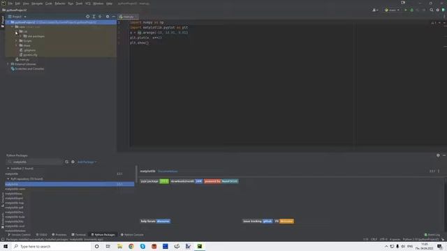 Построение графиков функций в Python смотреть онлайн