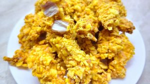 Хрустящие куриные стрипсы в духовке