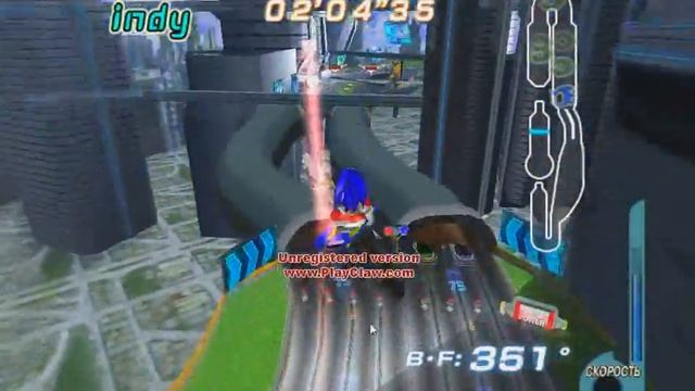 Sonic Riders-Начала турнира и летс плея. смотреть онлайн