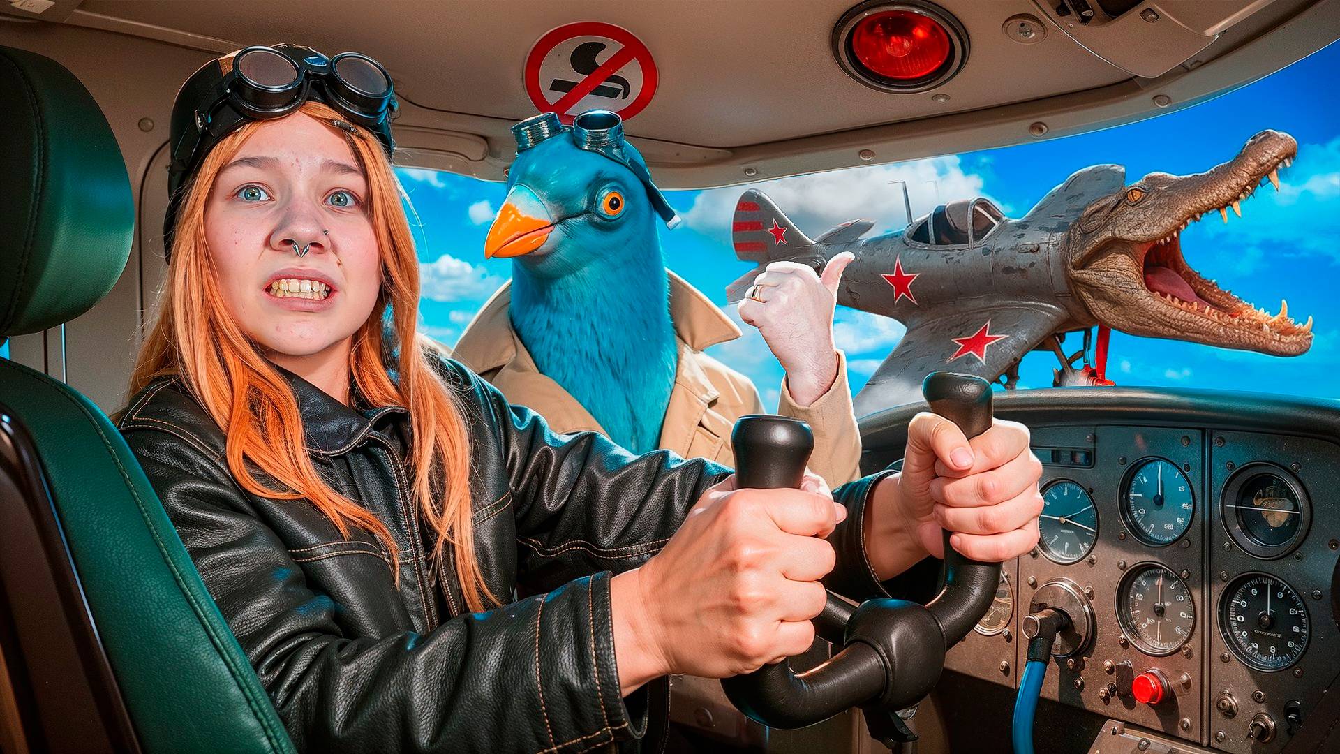 БОМБАРДИРО КРОКОДИЛО правдивая история! Отправилась в прошлое чтобы уничтожить Крокодило! смотреть онлайн