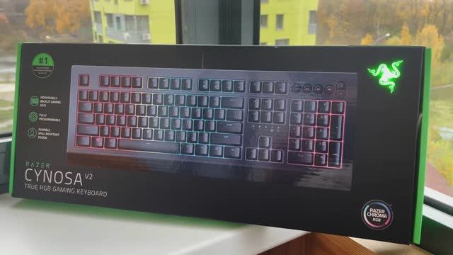 Razer Cynosa V2 - Тихая игровая мембранка (за которую можно получить бан) смотреть онлайн