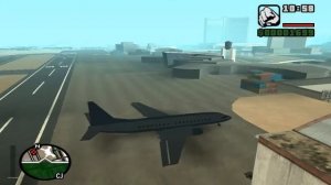 Как найти большой самолет в GTA San Andreas