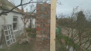 штукатурка кирпичных колон
