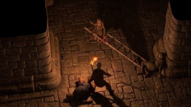 Exanima - отрывок стрима - HellMode - Заарканил бомжа смотреть онлайн