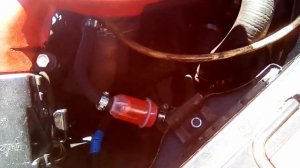 Фильтр антифриза на ВАЗ 2107.