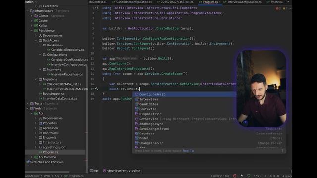 EF Core: Автоматическое применение миграций при старте п? смотреть онлайн