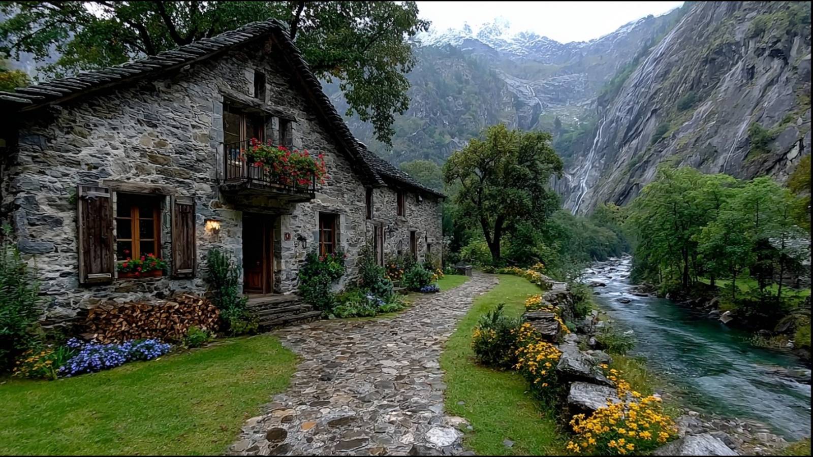 Сононьо - скрытая жемчужина в Швейцарских Альпах🌲 | Пешая экскурсия + Красивый водопад | #шариклайф смотреть онлайн