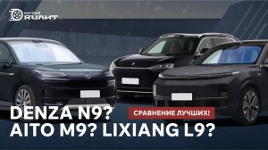 DENZA N9? AITO M9? LIXIANG L9? сравнение лучших!