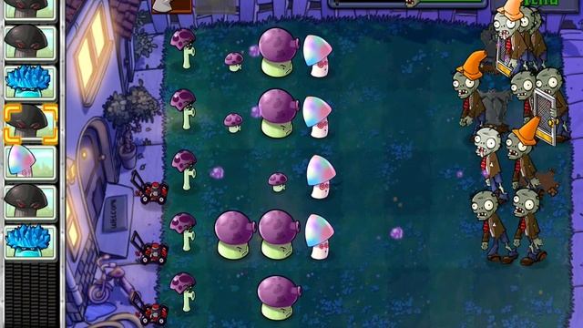 Закончил ночной биом и открыл ЛЕДЯНОЙ ГРИБ в PVZ1 **ЛЕДЯН смотреть онлайн