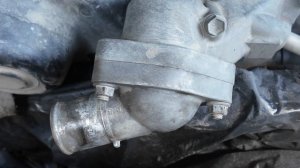 Замена Термостата LX470, Land Cruiser 100, 2UZ FE