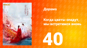Когда цветы опадут, мы встретимся вновь 1 сезон 40 серия