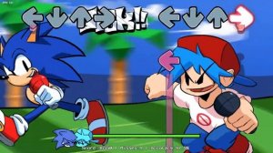 FNF vs sonic.бойфренд против соника  HD