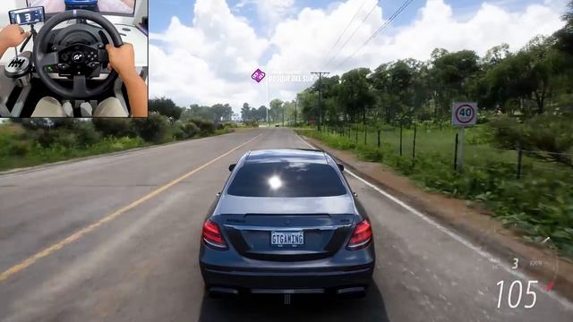 BRABUS Mercedes AMG E63S гонки на новом Брабусе